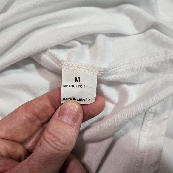 JUSTIN BIEBER PURPOSE 2017 WORLD TOUR WHITE T-SHIRT LONG SLEEVE MENS MEDIUM - Picture 5 of 6